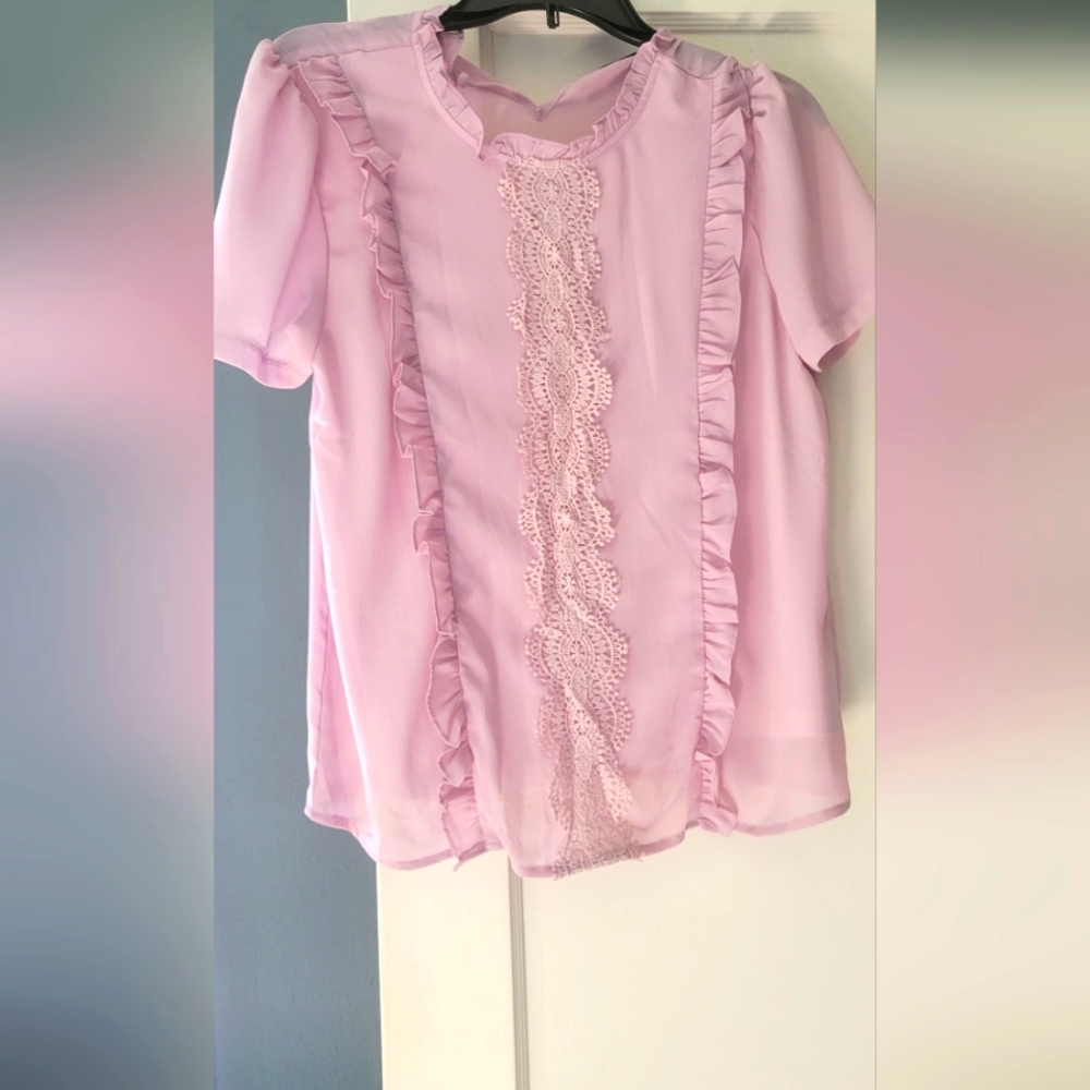 Short sleeve blouse